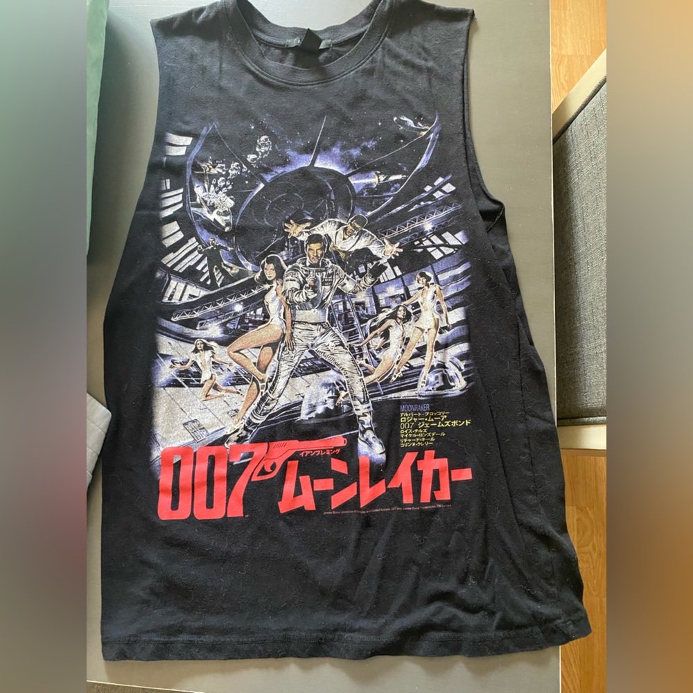 VINTAGE James Bond logo tank top from Forever 21